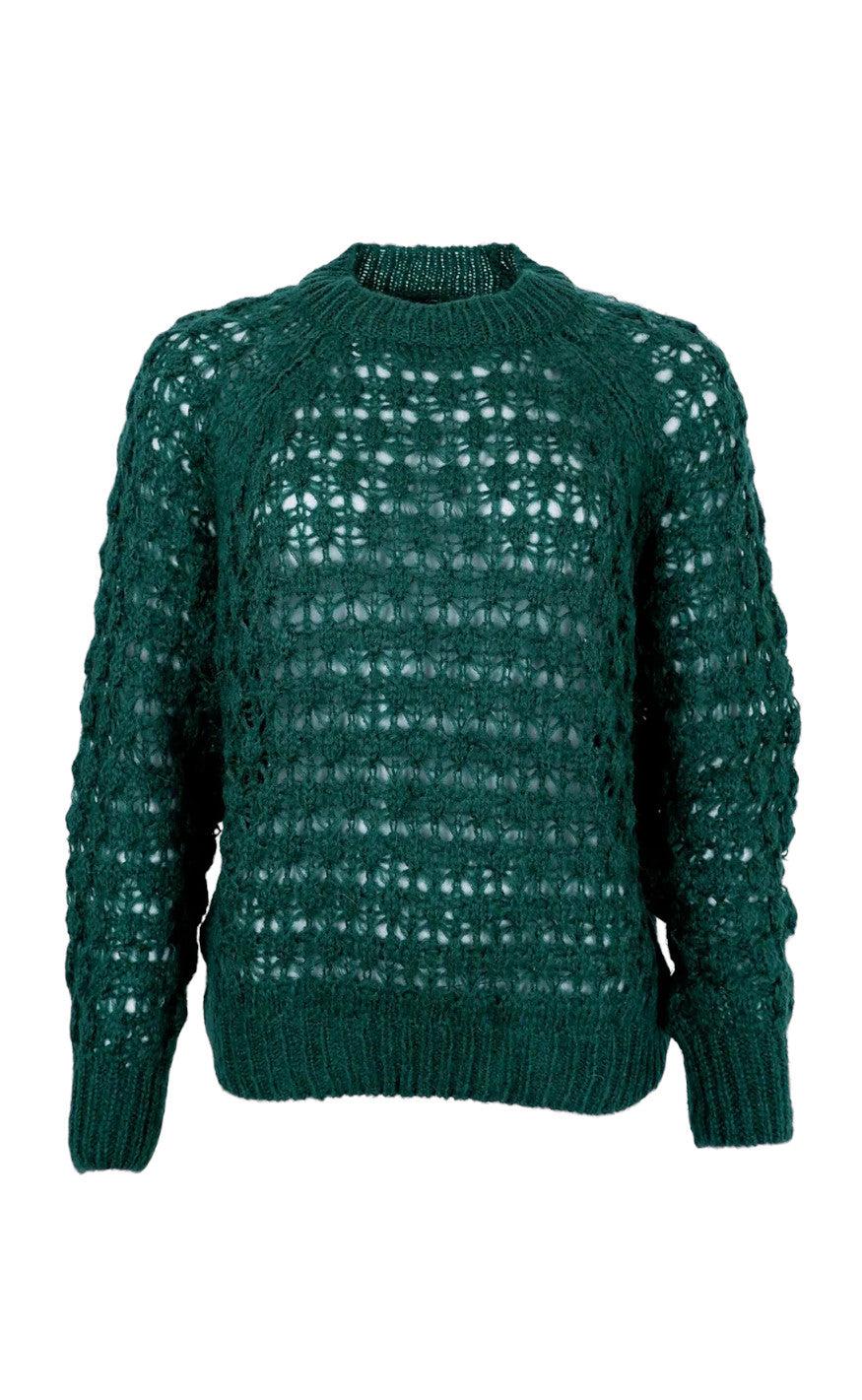 Black Colour Jumper Trinity Deep Green