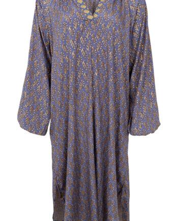 Black Colour Kjole Luna Nelly Blue Mist Multi