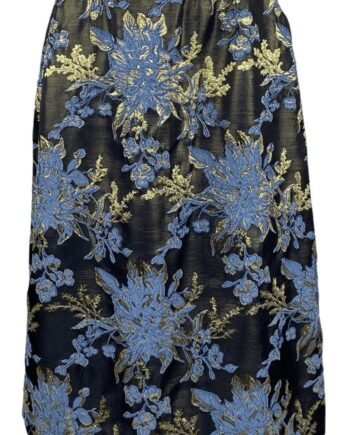 Black Colour Nederdel Anabella Blue