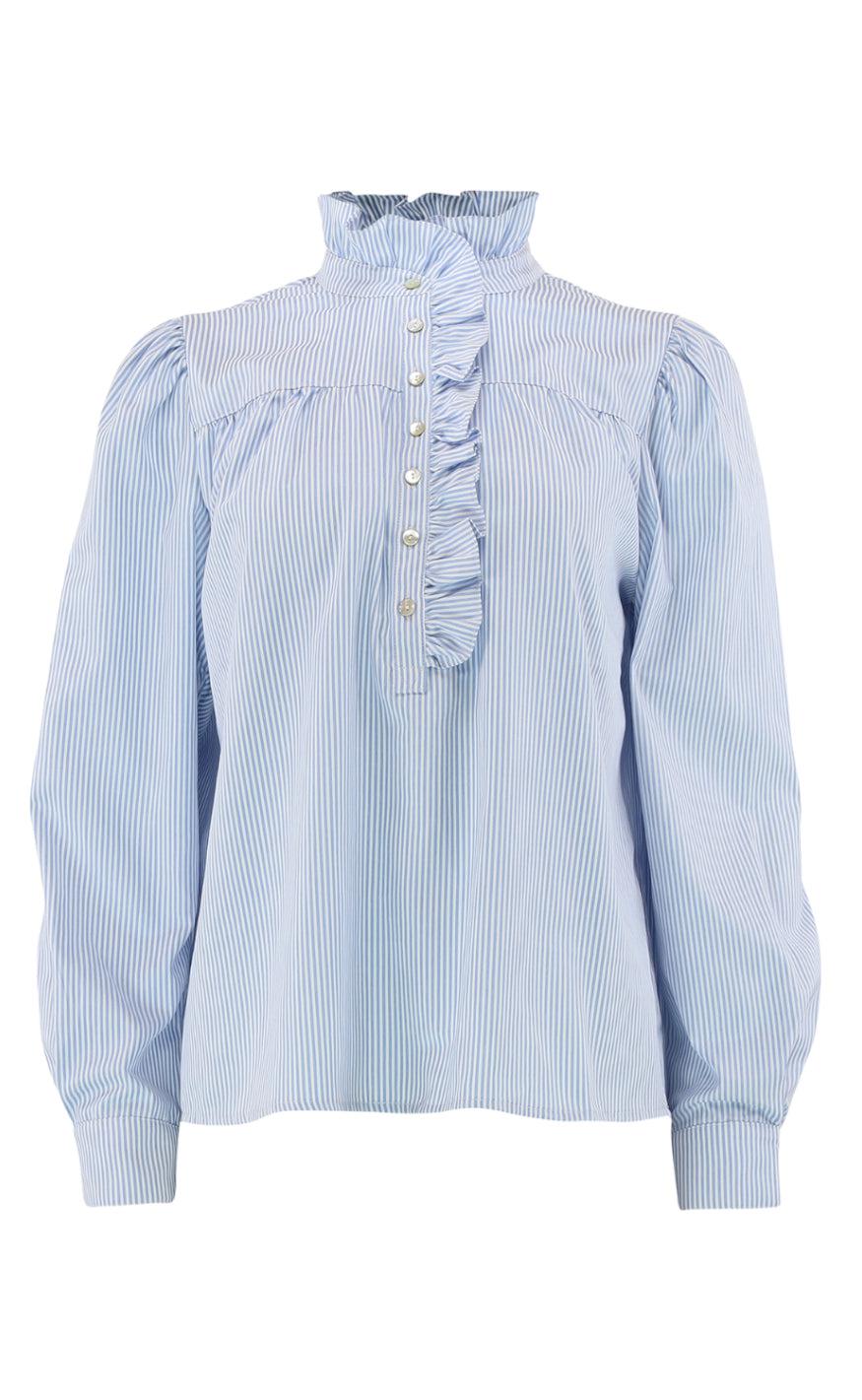 Continue Bluse Ariana Blue Stripe