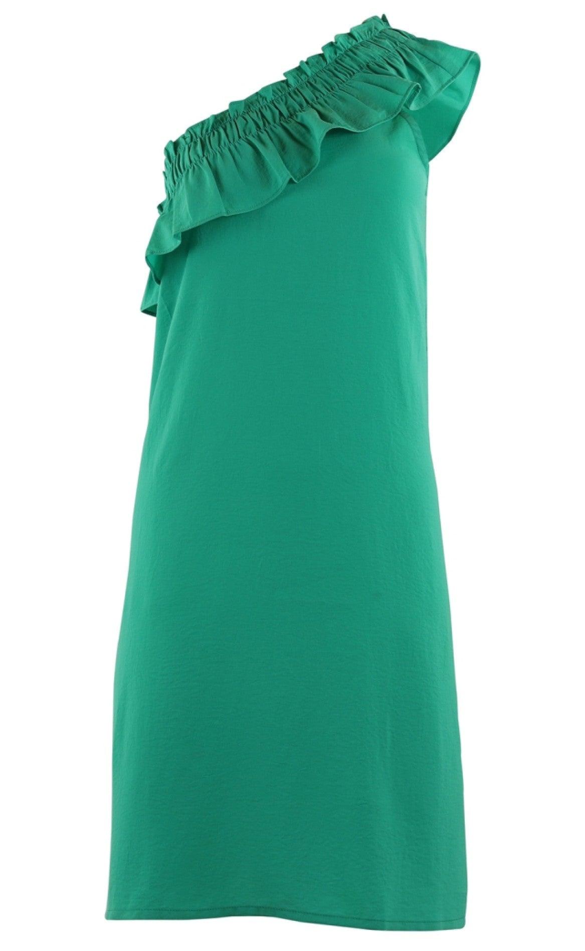 Continue Kjole Josefine Grass Green