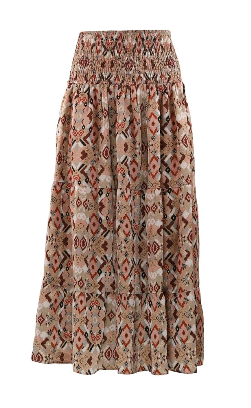 Continue Nederdel Anna Mixed Print