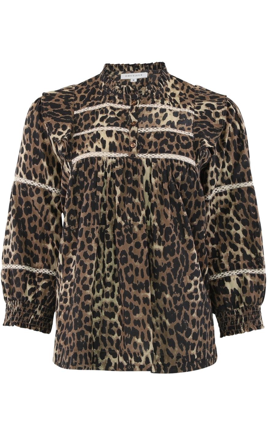 Continue Skjorte Joey Leo Print