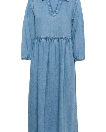 Culture Kjole Adele Arpa Blue Stone Wash