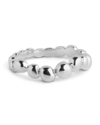 Enamel Copenhagen Ring Nara Silver Colour