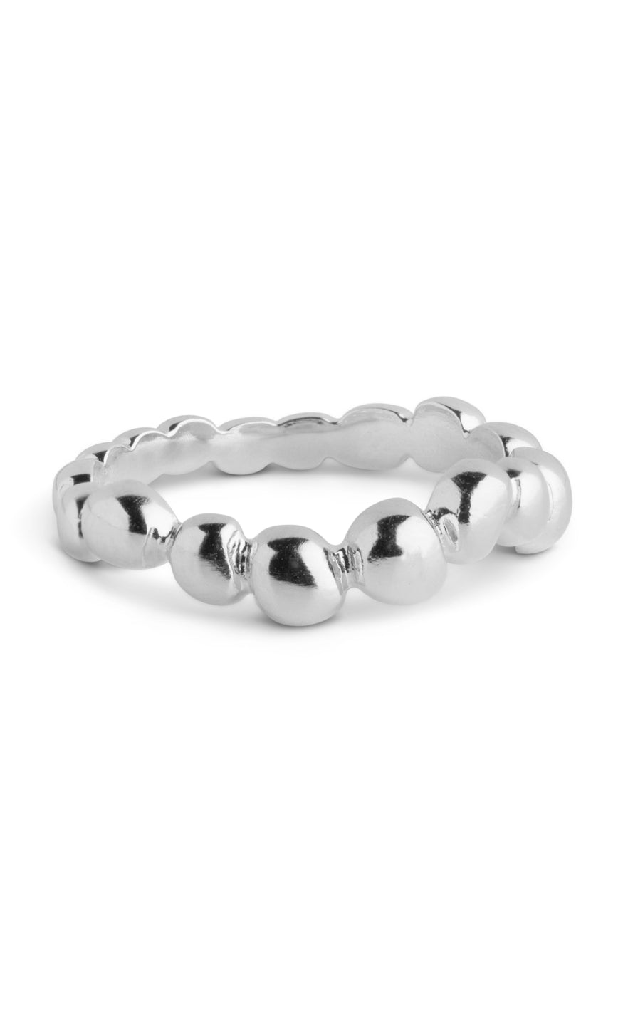 Enamel Copenhagen Ring Nara Silver Colour