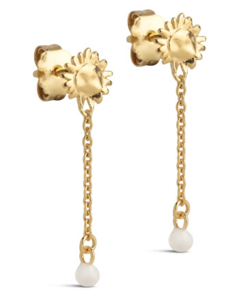 Enamel Copenhagen øreringe Sunshine Drop Daisy