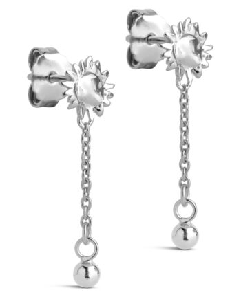 Enamel Copenhagen øreringe Sunshine Drop Silver Colour