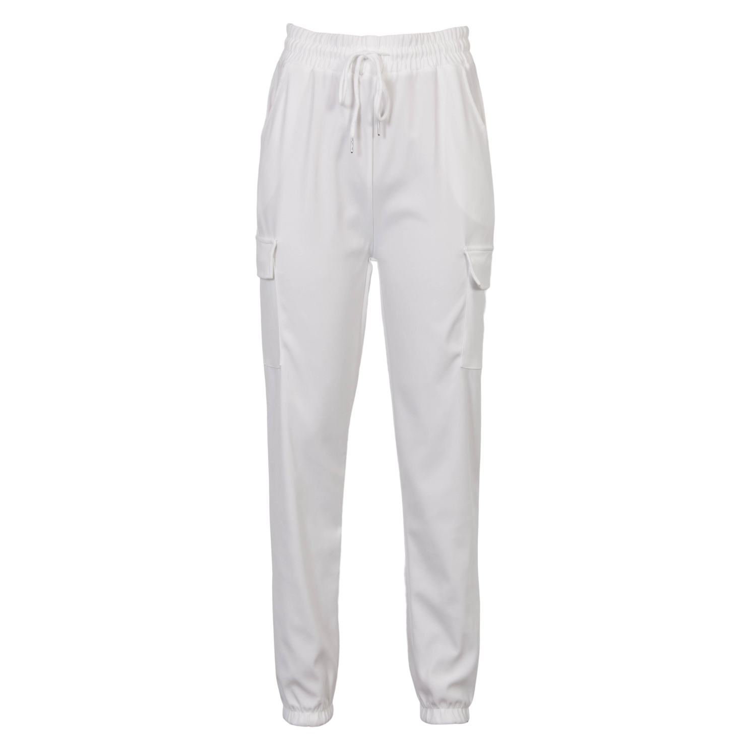 Fashion Dame Cargobukser Hvid