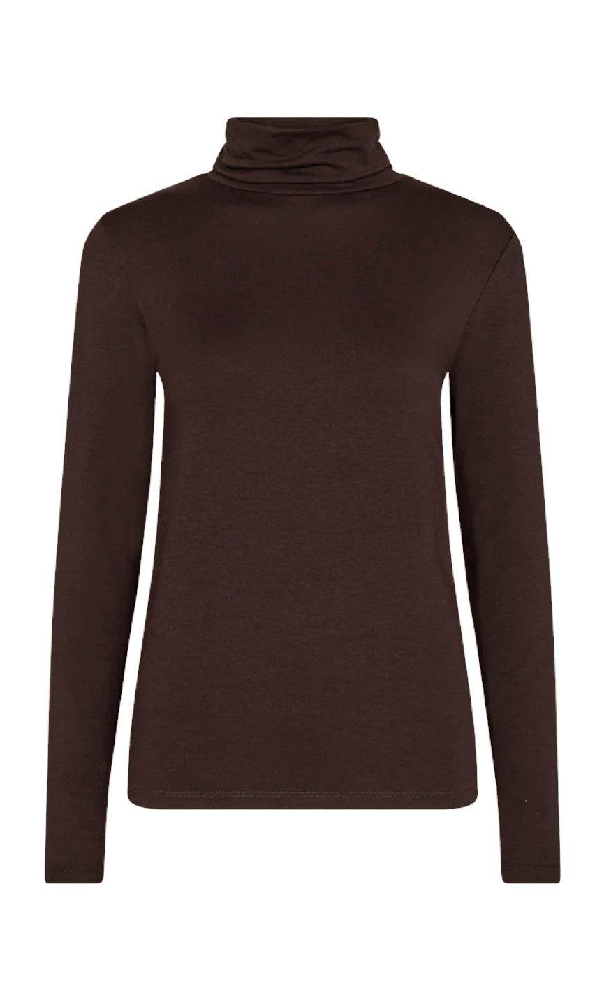 Freequent Bluse Liana Coffee Bean