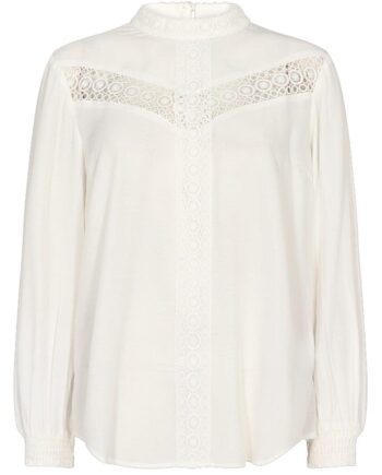 Freequent Bluse Sweetly Off White