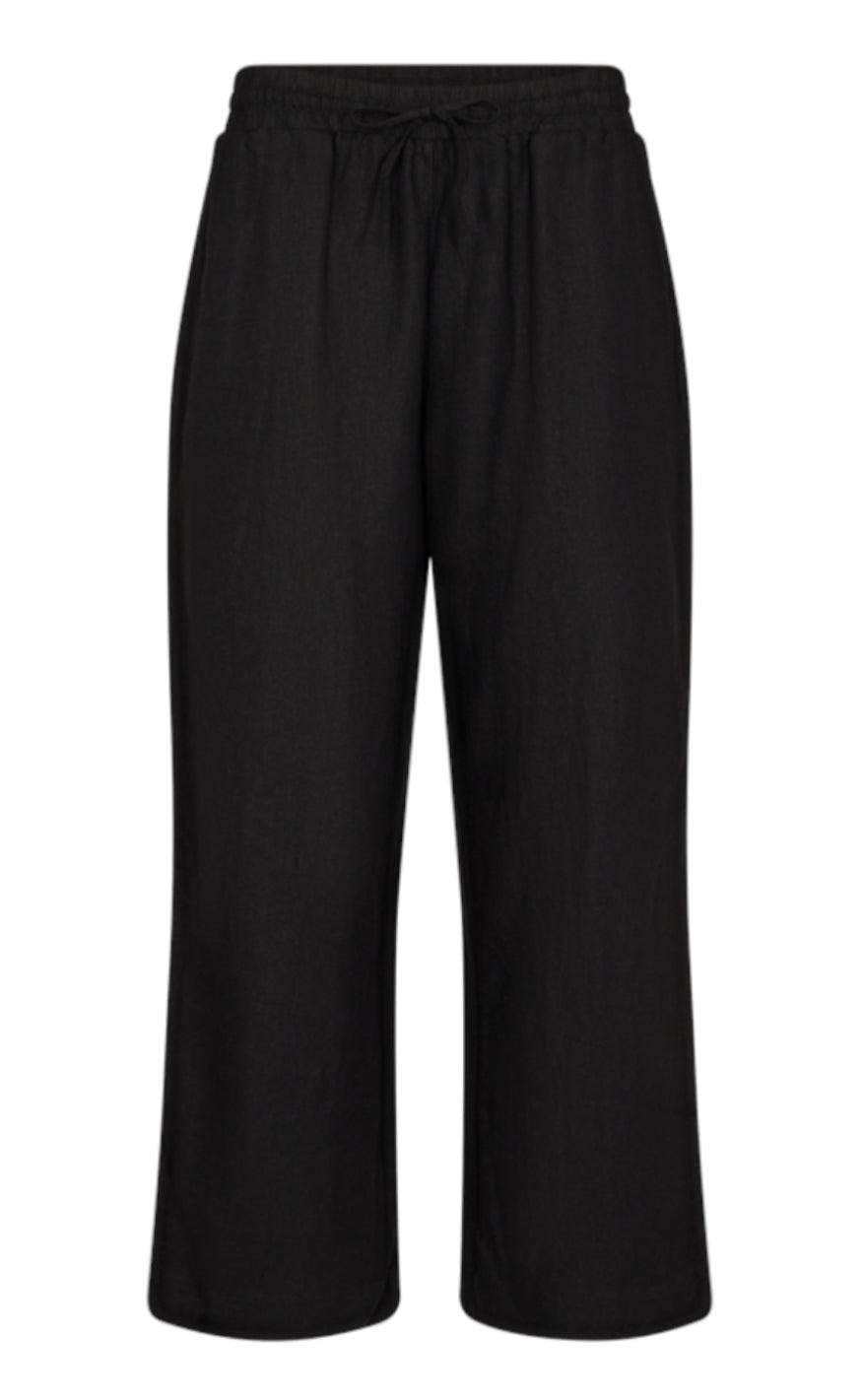 Freequent Bukser Lava Ankle Black
