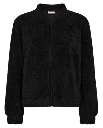 Freequent Jakke Teddy Black