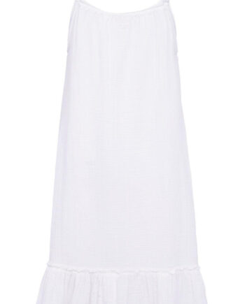 Freequent Kjole Uline Brilliant White