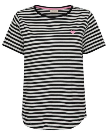 Freequent  -shirt Mian Black    Star Off-white