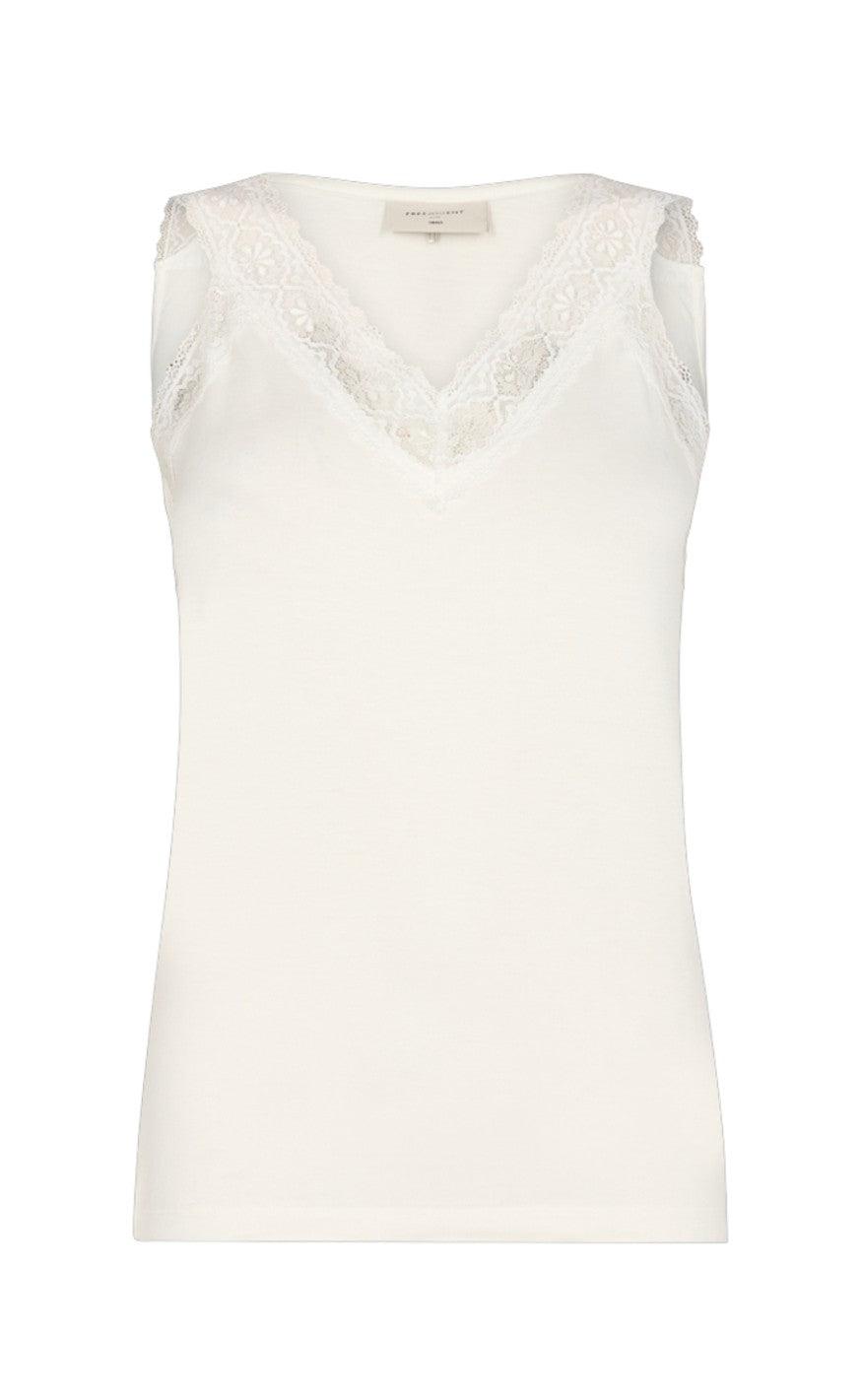 Freequent Top Vera Off White