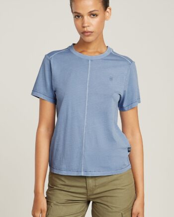 -star  -shirt Overdyed     Wmn Amann Gd