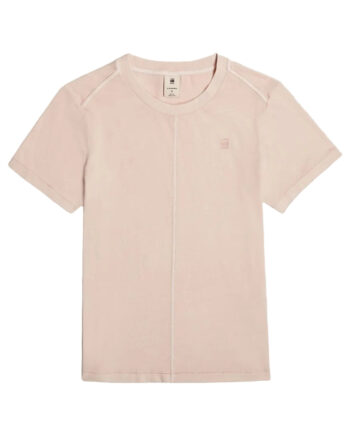 -star  -shirt Overdyed     Wmn Liquid Pink Gd