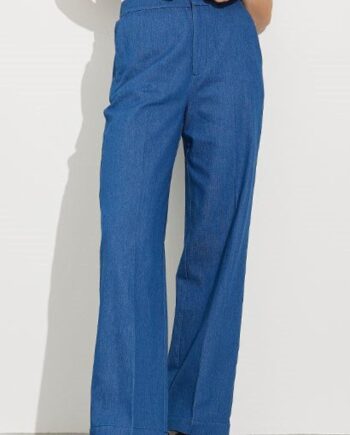 Global Funk Bukser Cienne-  Mid Indigo