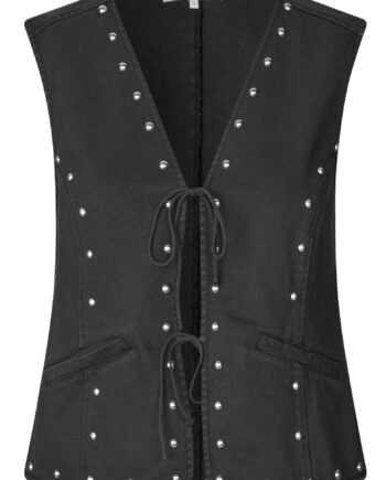 Global Funk Vest Filluca-  Washed Black