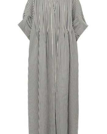 Gossia Kjole Alexa Creme Navy Stripes