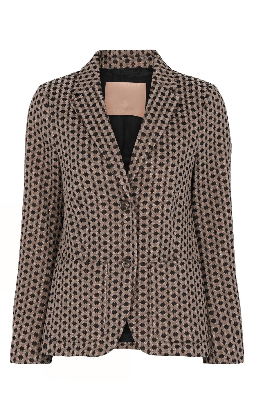Gustav Blazer Cayla Black Brown