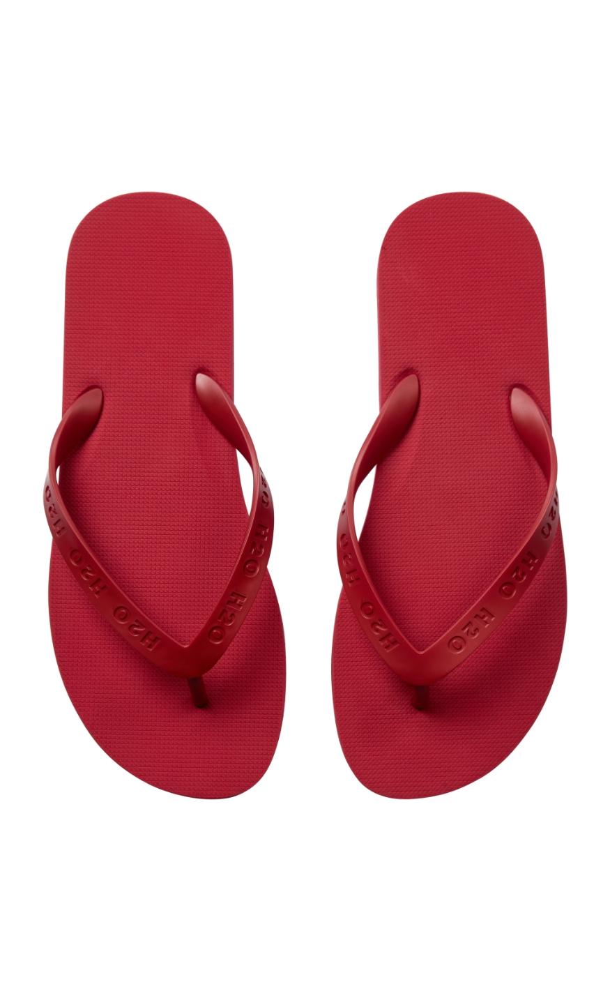 H2o Badesandal Flip Flop Ruby Red