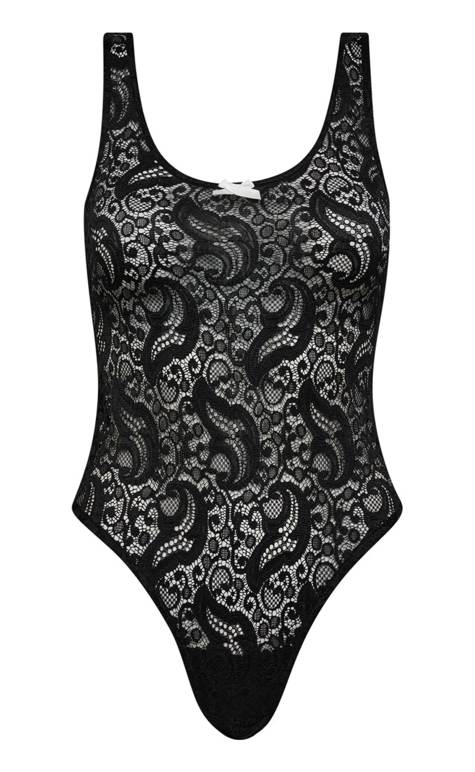 Haute 39 Amitié Bodystocking Summer Lace Black