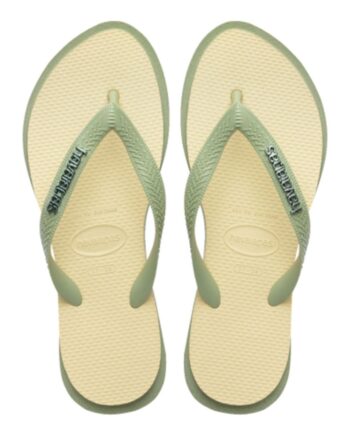 Havaianas Klipklapper   Sandal Top Point Fusion Smoke Green Butter