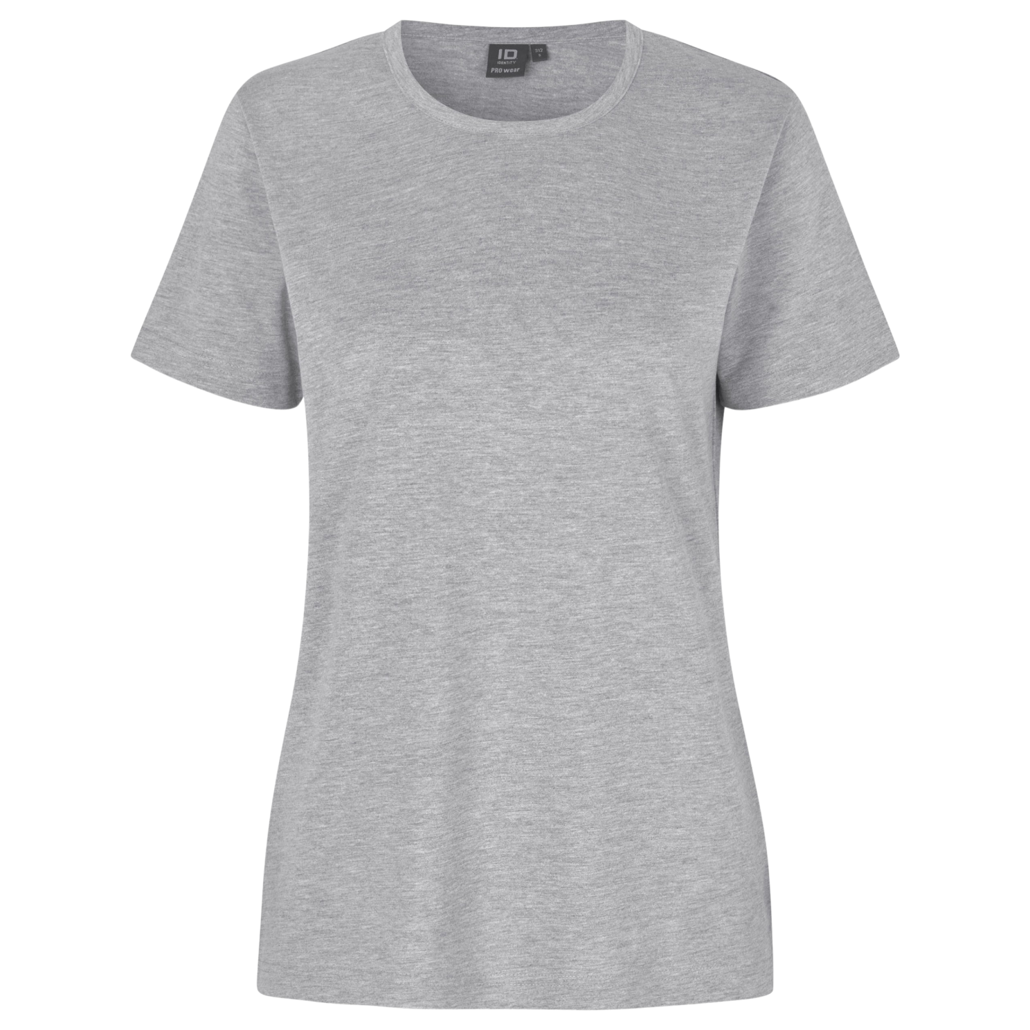 Id Pro Wear Dame  -shirt Grey Melange Xs