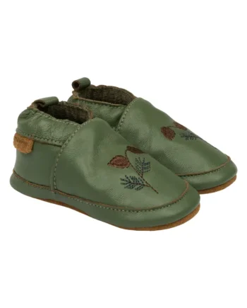 Læder Slipper 3d Thyme  -12 Mdr