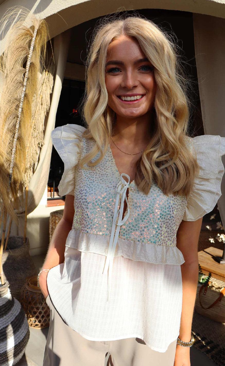 Liberte Bluse Nor Ivory
