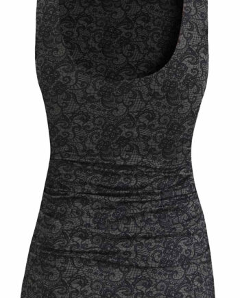Liberte Top Alma Turn Black Lace