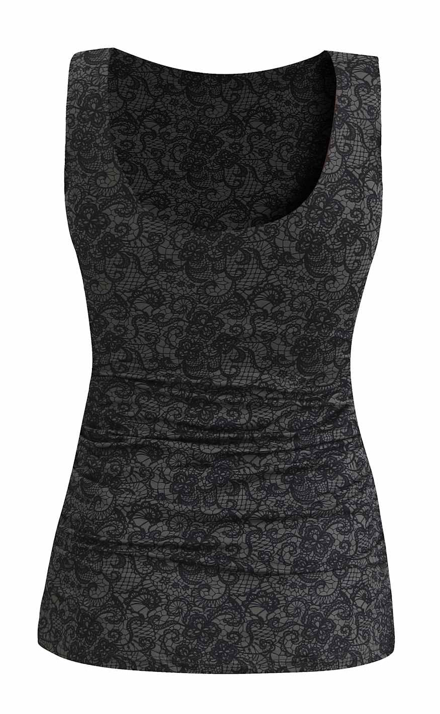 Liberte Top Alma Turn Black Lace