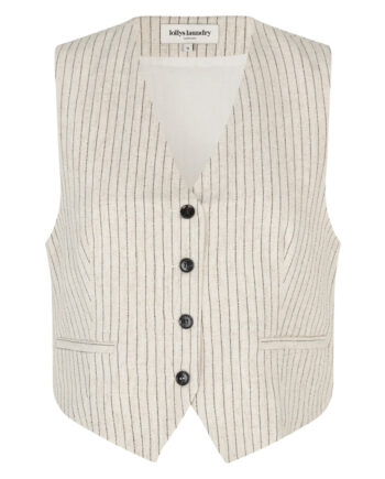 Lollys Laundry Vest Torino Creme