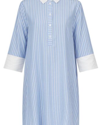 Love   Divine Kjole Love441-34   Blue Stripe