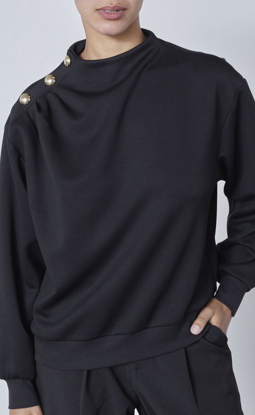 Love Divine Sweatshirt Love1410 Black