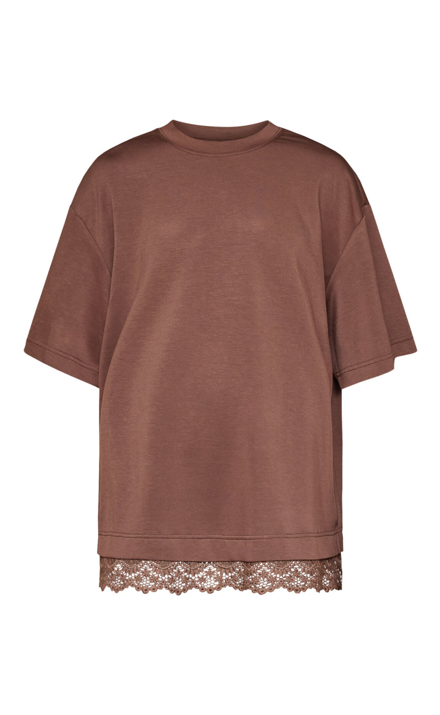 Love Divine -shirt Love1462 Brown Lace