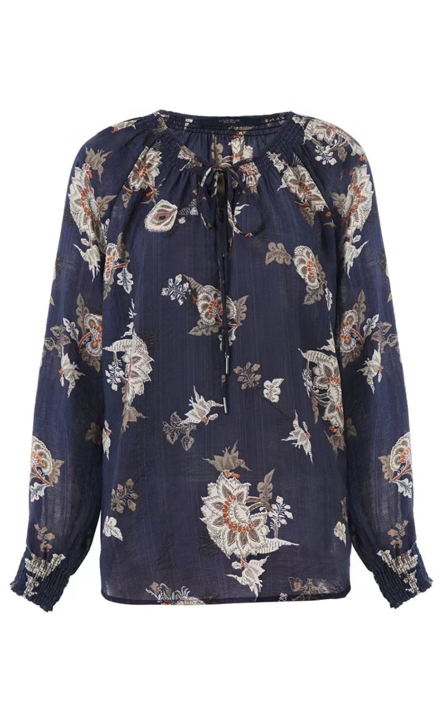 Luxzuz Bluse Ciza Mood Indigo