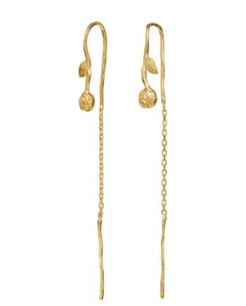 Maanesten øreringe Junia Gold Colour