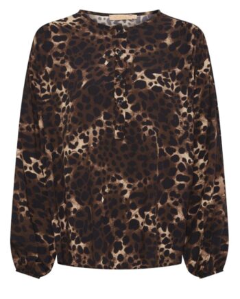 Marta Du Chateau Bluse 5890 Isabella Marrone Scuro