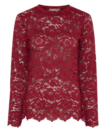 Marta Du Chateau Bluse Milley Bordeaux