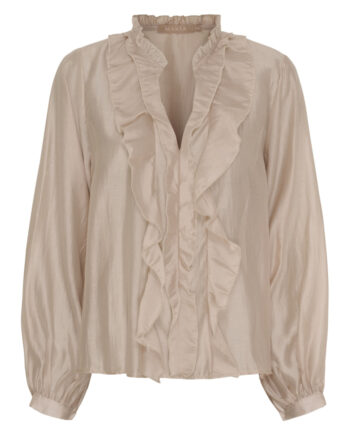 Marta Du Chateau Bluse Naira Beige