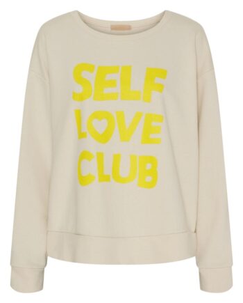 Marta Du Chateau Sweatshirt 69000 Luciana Burro Yellow Print