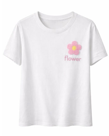 Marta Du Chateau  -shirt Avella White Pink