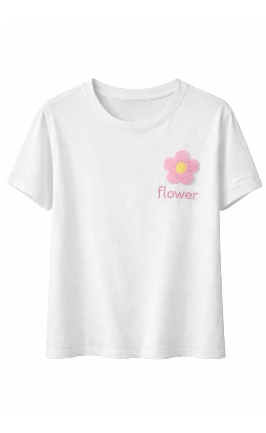 Marta Du Chateau -shirt Avella White Pink