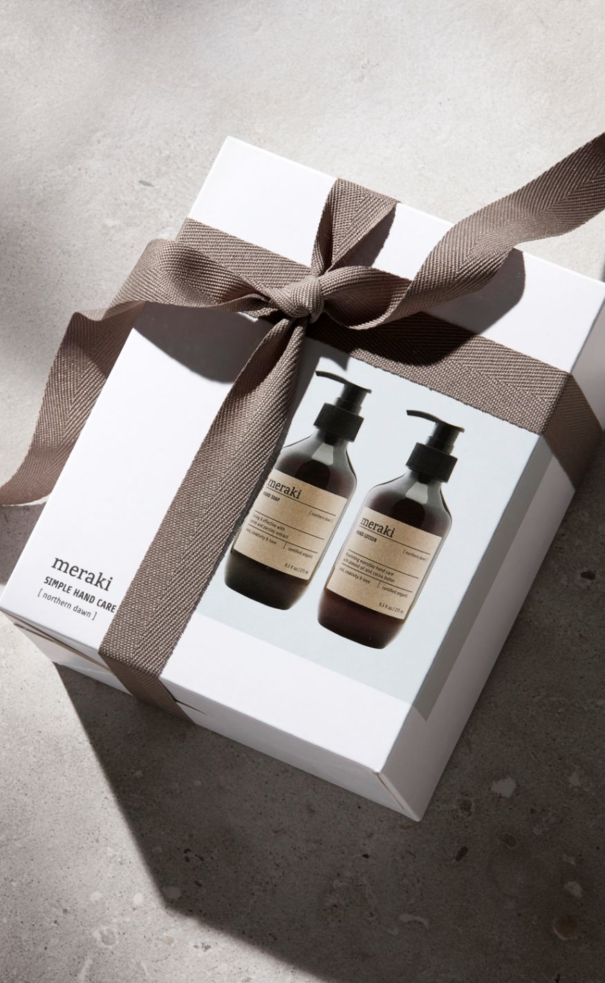 Meraki Gaveæske Håndsæbe Og Håndcreme 39 39 Simple Handcare 39 39 2x275 Ml Northern Dawn