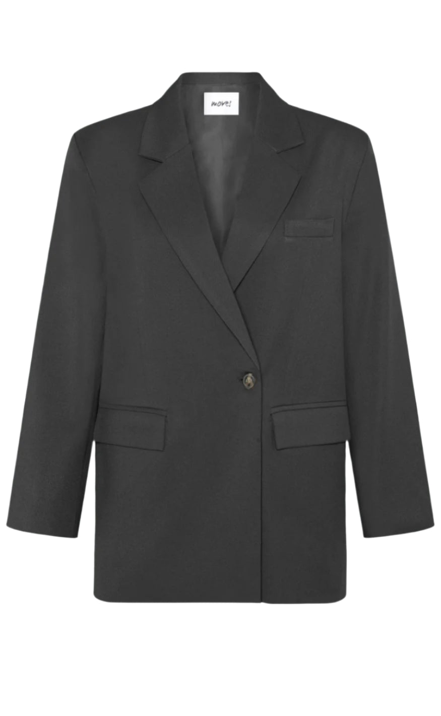 Moves Blazer Lilian Dark Grey Melange