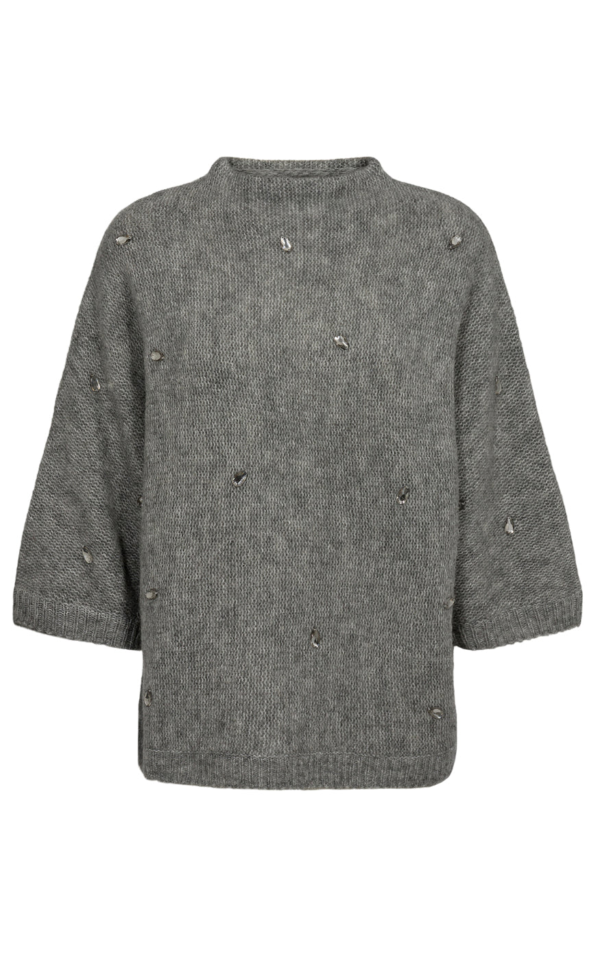 Nümph Pullover Saidani Medium Grey Mel