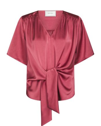 Neo Noir Bluse Casadia Heavy Sateen Cherry Pink